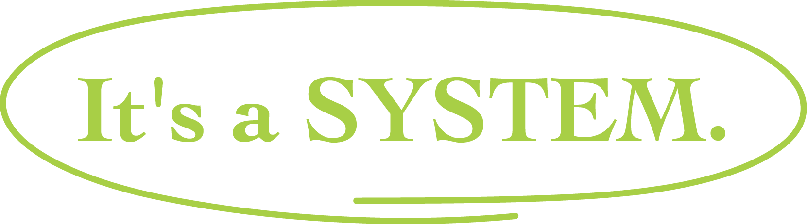 It's a SYSTEM.